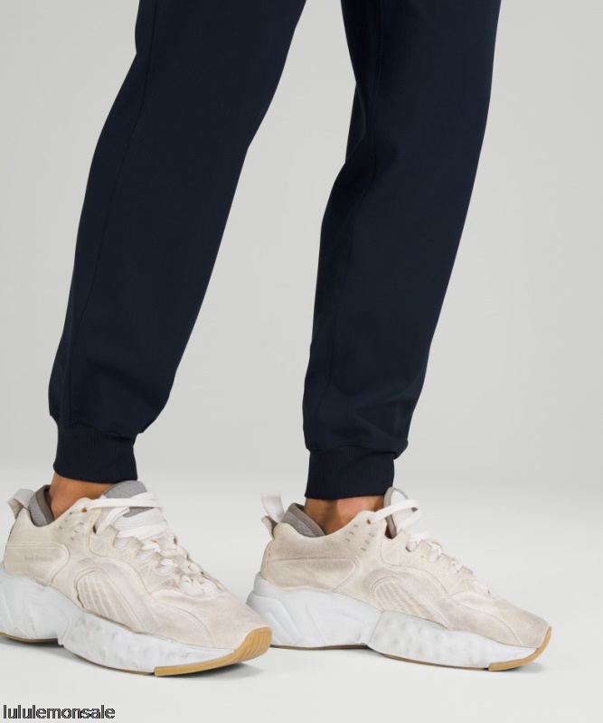 Lululemon Damen DELULU218 | True Navy Stretch-Jogginghose Mit Hohem Bund In Voller Länge